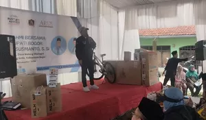 Menangkan Rudy Susmanto, Arus Sosialisasikan Pelaksanaan Pilkada Kabupaten Bogor di Bojonggede