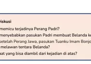 CATAT! Kunci Jawaban IPAS Kelas 6 SD Kurikulum Merdeka Halaman 37: Perang Padri Imam Bonjol