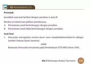 Kunci Jawaban PKN kelas 10 SMA Uji Kompetensi 2.6 Halaman 119 120 Kurikulum Merdeka: Jawaban A atau B