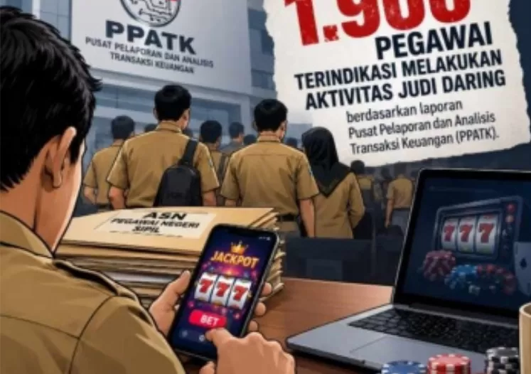 Kemensos Jatuhi Sanksi Berat terhadap 620 Pegawai yang Terlibat Judi Online (ilustrasi/Beritaonline.co)
