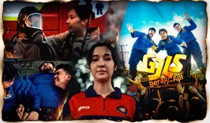 Carissa Perusset Bongkar Keseruan Syuting GJLS Berapi-Api, Adegan Kebakaran Ternyata Pakai Api Sungguhan!