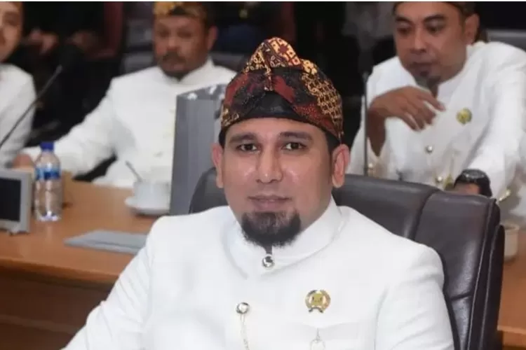 Ketua komisi II DPRD Kabupaten Sukabumi Hamzah Gurnita. (Nandi/ Radar Sukabumi)