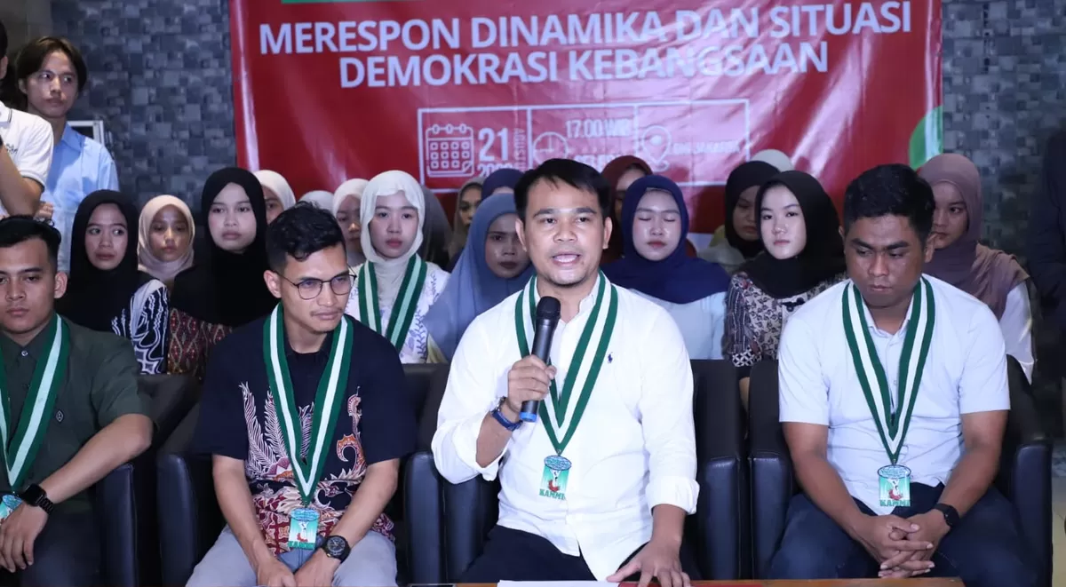 AMMI merespons kemunculan rencana unjuk rasa oleh Aliansi Masyarakat Pati Bersatu (AMPB) yang dijadwalkan berlangsung di Gedung DPR RI pada 27 Agustus 2026. Komitmen KAMMI didasari ikhtiar menjaga marwah demokrasi, kedaulatan negara, serta keutuhan NKRI. (Dok. KAMMI)