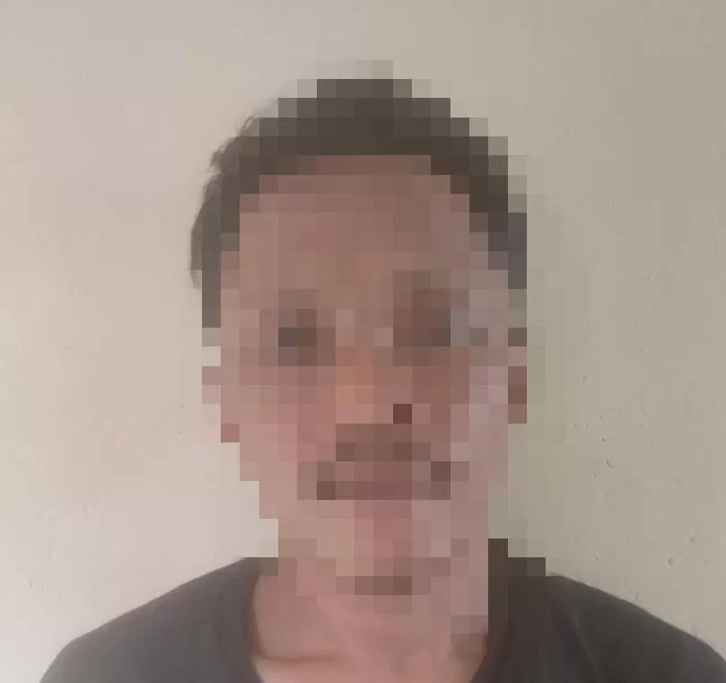 HR (31) pelaku pencurian kotak amal masjid di Lampung. (Polres Lampung Timur)