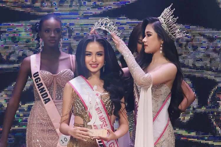 Shafa Aqila Aluraissa yang sedang bertarung pada Miss Teen Global 2024, di Malaysia pada 7-12 Mei 2024. (Dok Pribadi)
