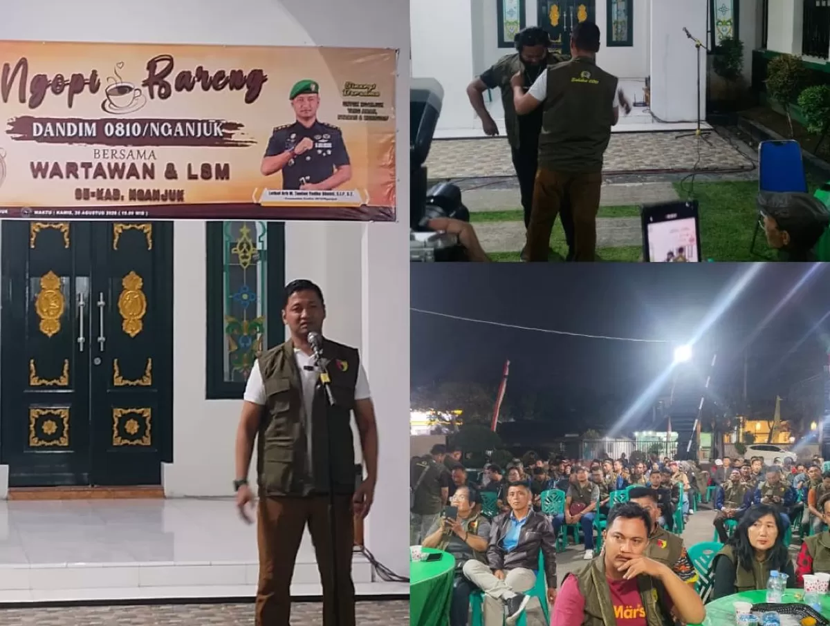 Suasana kegiatan Ngopi Bareng. (Miftah Anani/SketsaNusantara.id)