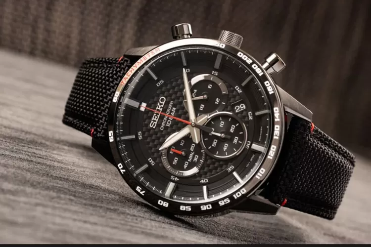 Jam tangan 2024 seiko chronograph