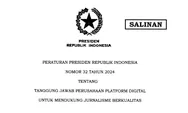 Wajib Tahu, Inilah Perpres 32 Tahun 2024 tentang Publisher Rights
