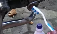 Hilangkan Karatan pada Knalpot Motor Sangat Mudah, Ternyata Begini Caranya