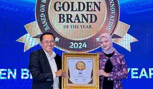 JNE Sabet Penghargaan Golden Brand of The Year 2024