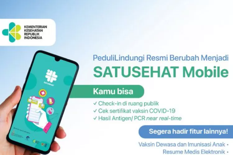 Cara Mudah Update Aplikasi PeduliLindungi Ke Satu Sehat Mobile Apk ...