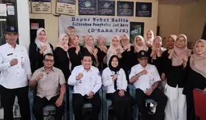 Lurah Pangkalanjati Baru Luncurkan D’Saba, Orang Tua Diajak Olah Makanan Sehat