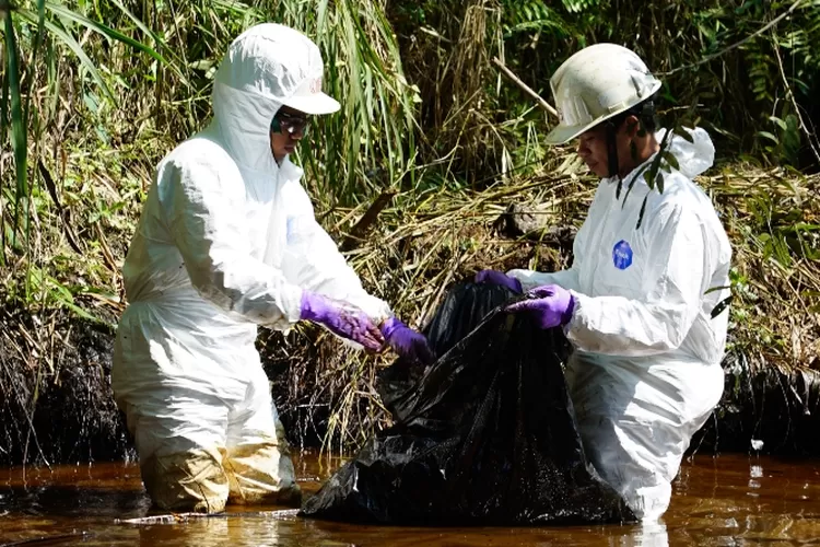 PT Vale terus melalukan pemulihan lingkungan pasca  kebocoran pipa ditowuti (Ist/vale)