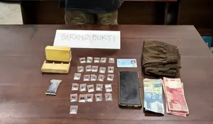 Ditresnarkoba Polda Sultra Ungkap Peredaran Sabu 7,26 Gram di Kendari