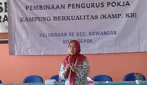 Pokja Kampung KB di Sawangan Depok dapat Pembinaan, Ini yang Diajarkan
