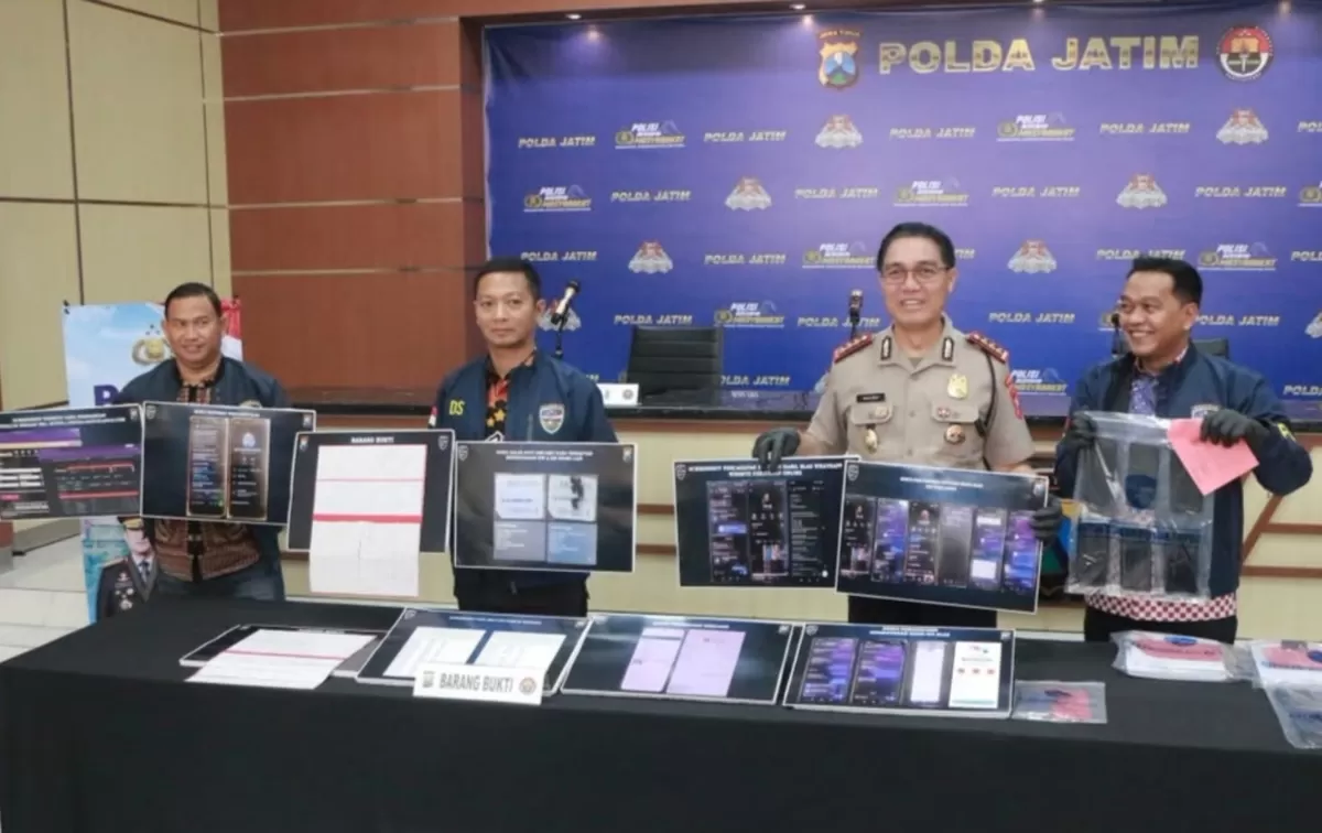 Sindikat Akun Bodong di Sidoarjo Terbongkar, Terhubung Jaringan Judi Online Kamboja