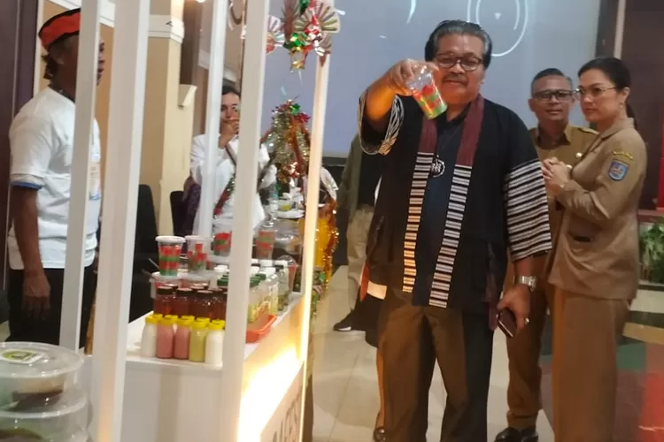 Anggota Komisi X DPR RI, Nuroji, saat mengisi acara Bisa Fest, di Hotel Bumi Wiyata, Senin (10/6). (Junior/Radar Depok)