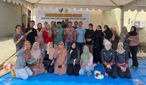 Bid Dokkes Polda Sultra dan RS.Bhayangkara Kendari Tebar Kepedulian di Momen Iduladha 