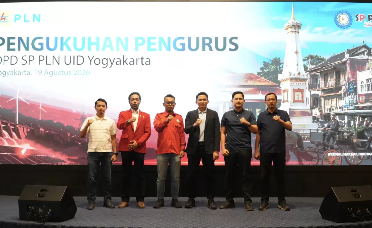 Pengurus Baru SP PLN UID Yogyakarta Dikukuhkan, Siap Perkuat Sinergi dengan Manajemen