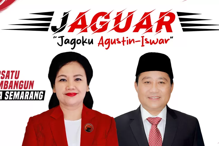 Pilwakot Semarang 2024, PDI Perjuangan Resmi Usung Duet Agustina Wilujeng Pramestuti-Iswar Aminuddin