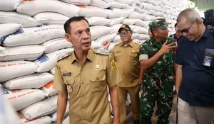 Wabup Bogor Jaro Ade Pastikan Ketersediaan dan Harga Bapok Aman Jelang Ramadan, Stok Beras Tembus Segini