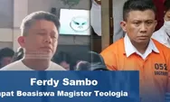 Kuliah Daring di Lapas, Ferdy Sambo Dapat Beasiswa Lanjutkan Sudi Magister Teologia