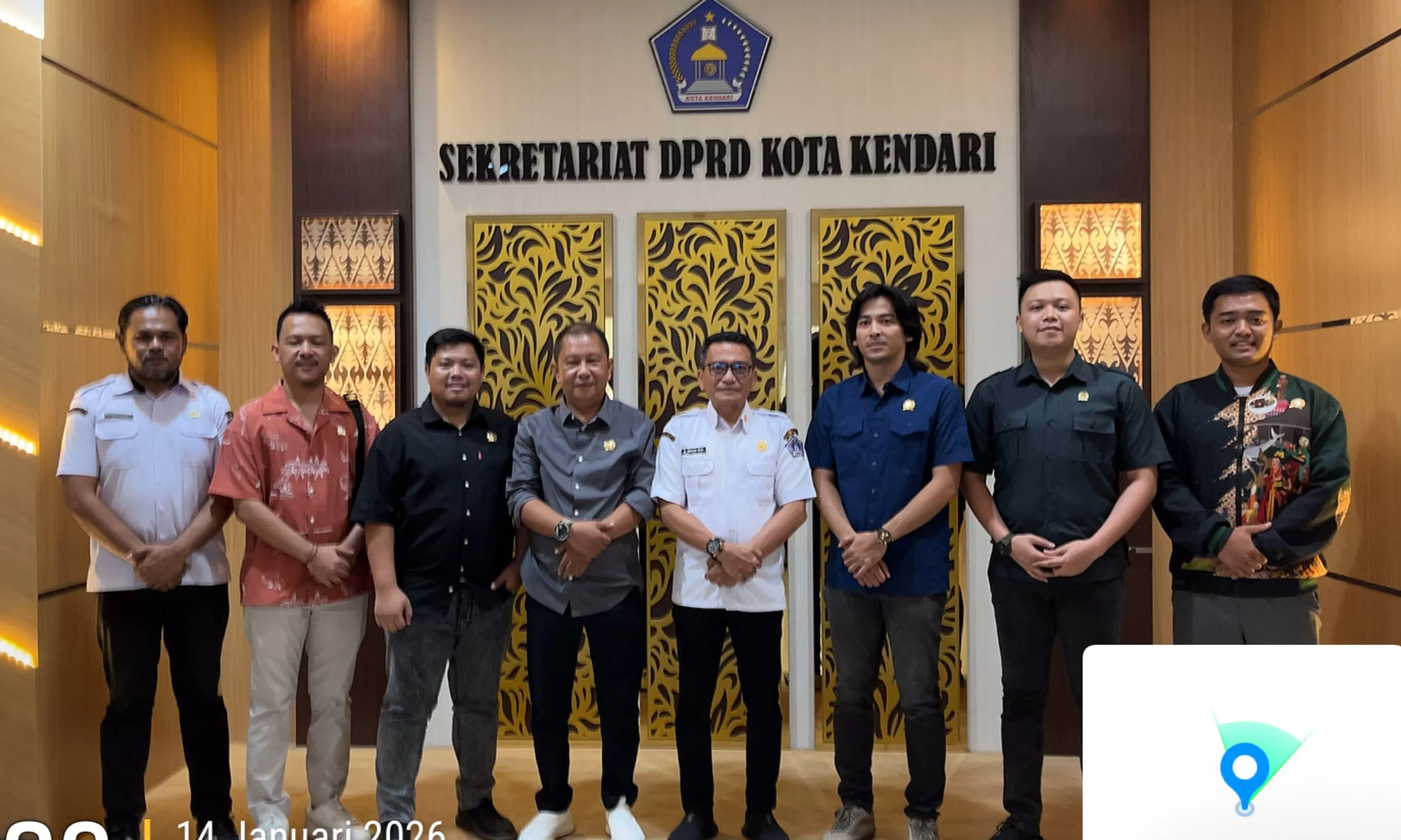 Kunjungan kerja DPRD kabupaten Konawe ke DPRD Kota Kendari
