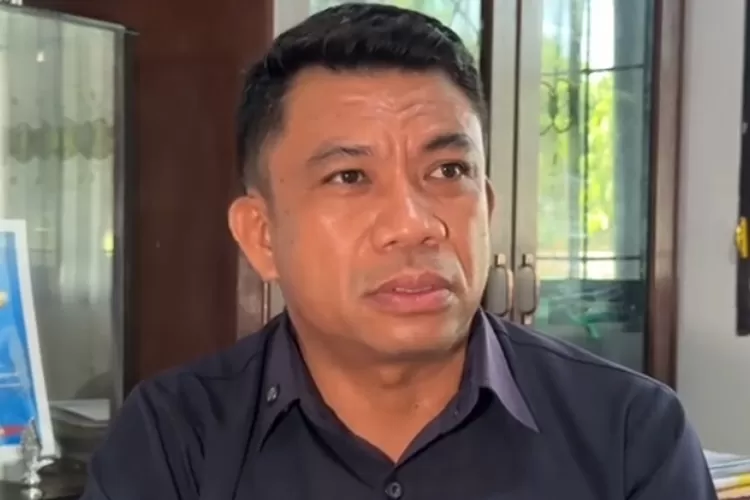 Kadis Pendidikan dan Kebudayaan Pemkab Morowali, Arifin Lakane.  (Screnshot tiktok Iksan B Abd Rauf)