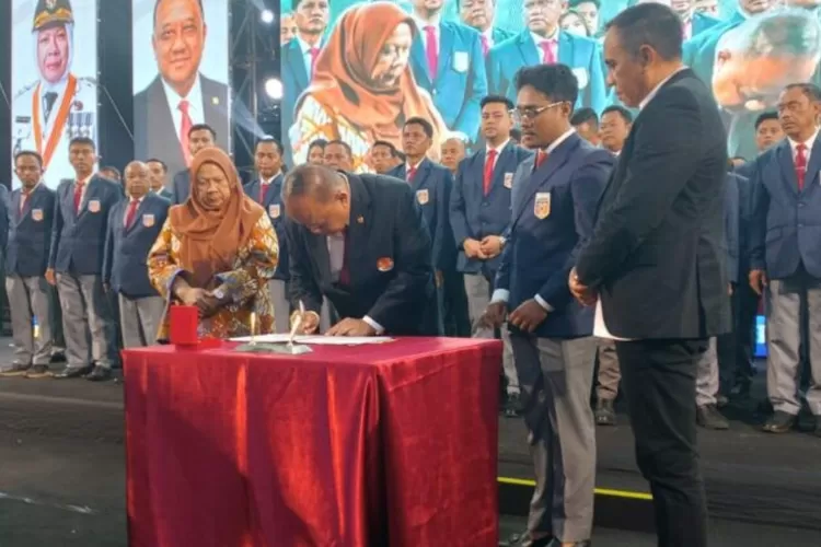 Pengurus KONI Sulteng periode 2025-2028 resmi dilantik (Foto: Ist)