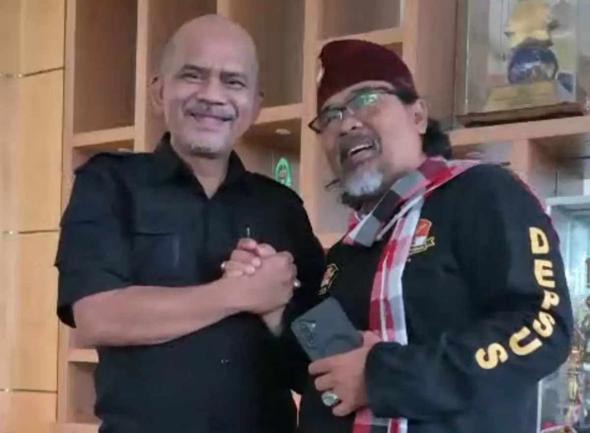 Pertemuan antara perwakilan warga yang dipimpin Ketua Paguyuban Pamulang Permai I dengan Staf Khusus Wali Kota Tangerang Selatan
