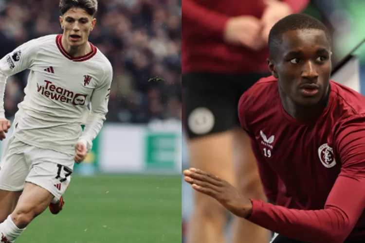 Duel Manchester United vs Aston Villa  (Foto: Gorajuara/ Kolase Instagram @manchesterunited dan @avfcofficial)