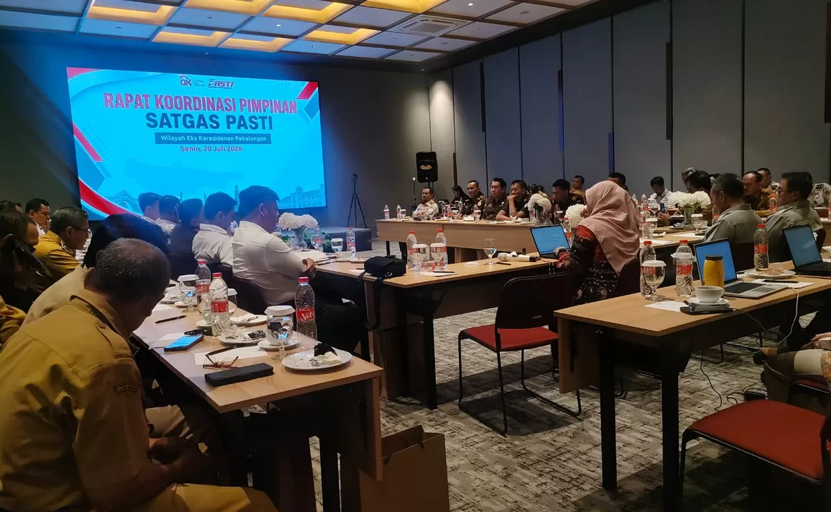 Rakor Satgas PASTI perkuat dan penanganan aktivitas keuangan ilegal, Senin 20 Juli 2026.  (OJK Tegal)