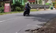 Banyak Jalan Berlubang Tak Diperbaiki, Warga Jalan Godean Barat Bakal Pasang 40 Spanduk 