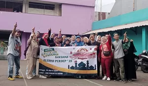 Alumni Perintis Depok Berbagi 450 Bungkus Takjil