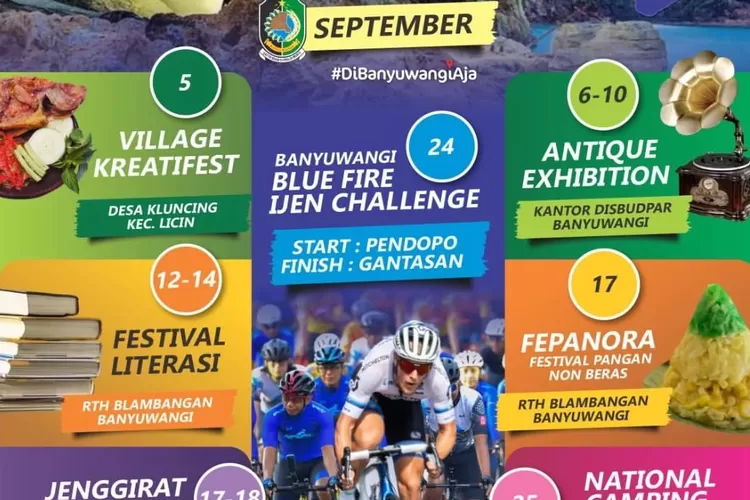 Ini Jadwal Acara Banyuwangi Festival 2022 Bulan September, Jangan ...