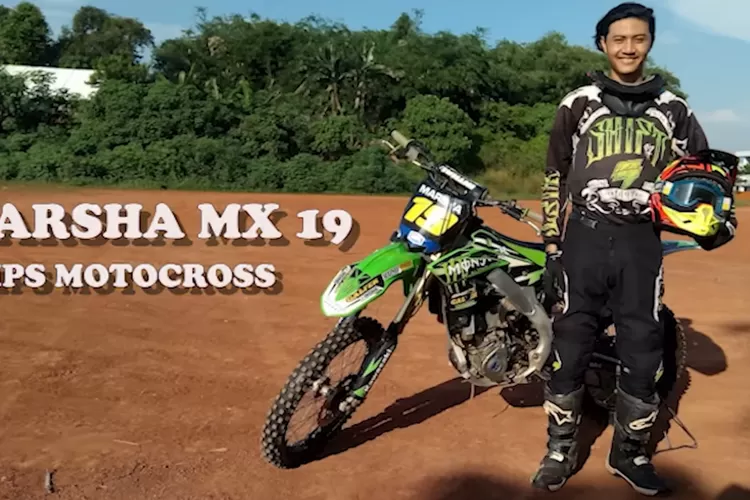Menghindari cedera saat menggunakan motorcross (Foto/YouTube - @MarshaPerdana19.)