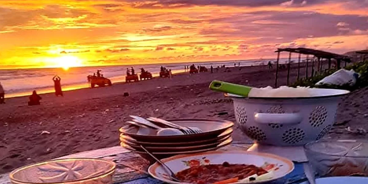Sunset di Parang Endog. Foto: ist.