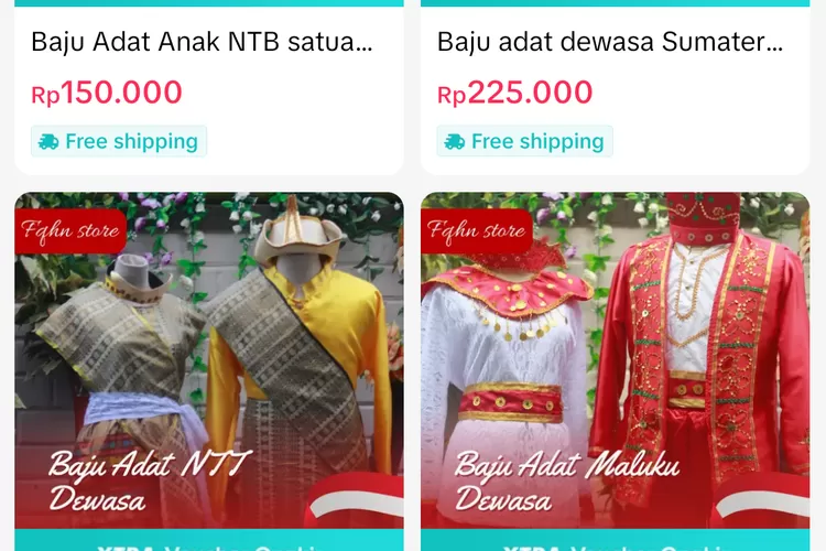 Rekomendasi Tempat Belanja Baju Adat Buat Besok Hari Kartini Biar Kamu Ga Bingung Cari Tempat