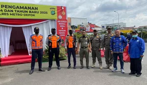 240 Personel Amankan 34 Titik Perayaan Tahun Baru di Depok, Ini 6 Lokasi yang Paling Dicari!