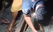 Seorang Warga Tertemper KA Mutiara Selatan, Daop 2 Bandung Imbau Masyarakat Tidak Boleh Beraktivitas di Jalur Kereta