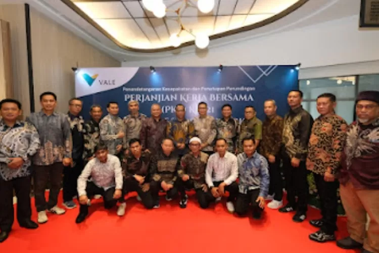 PT Vale Indonesia Tbk dan serikat pekerja   (Foto vale)