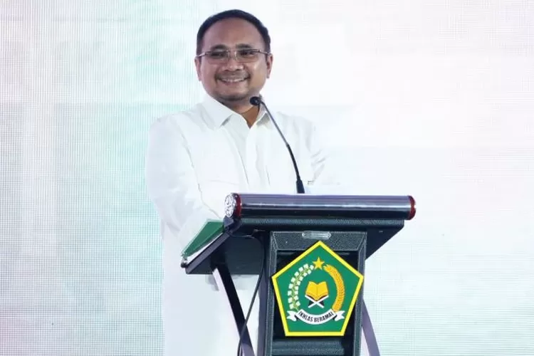 Menag Yaqut Cholil Qoumas (foto Kemenag)