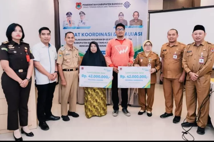 Rakor Disnakertrans Banggai bahas bpjs ketenagakerjaan