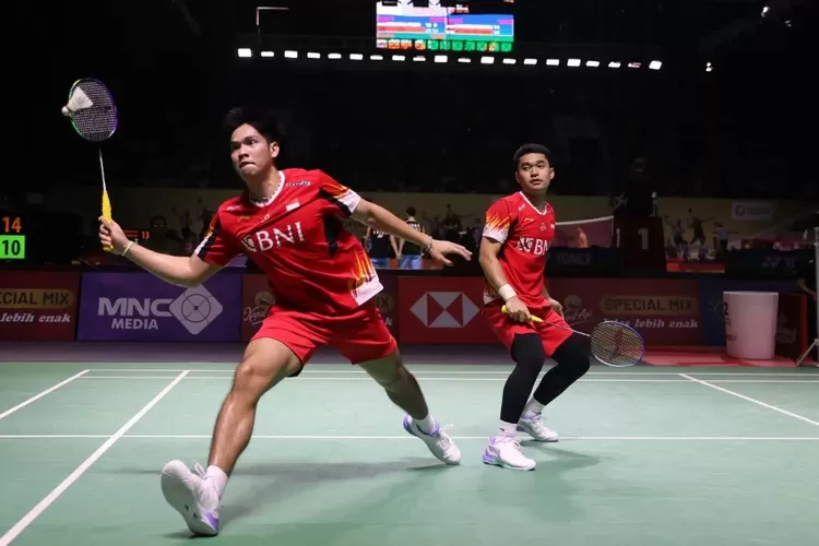 Kalah dari Wakil Malaysia, Leo/Daniel Kandas  di Indonesia Open 2024 (PBSI.id)