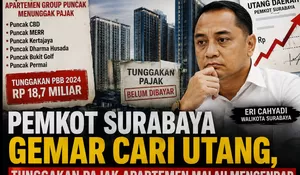 Pemkot Surabaya Gemar Cari Utang, Tunggakan Pajak Apartemen Malah Mengendap