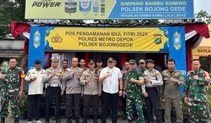 Kecamatan Bojonggede Optimalkan Pengamanan Mudik di Wilayah Perbatasan Bogor-Depok