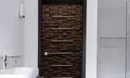 10 Pilihan Pintu Kamar Mandi Terpopuler untuk Rumah Minimalis
