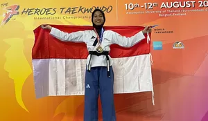 Mengenal Atlet Berprestasi SMPN 9 Depok, Najla Audrey Dirgantara: Nama Kota-Sekolah ke Internasional, Juara The 7th Heroes Taekwondo Championship 2024