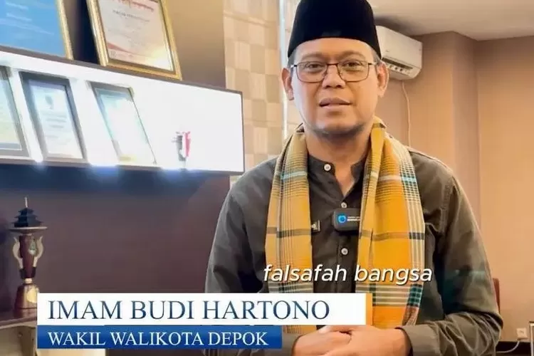 Wakil Walikota Depok, Imam Budi Hartono (TANGKAPAN LAYAR)