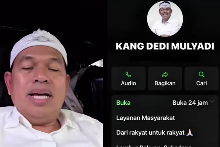 Gubernur Jawa Barat, Dedi Mulyadi tegaskan waspada penipuan yang mengatasnamakannya (Instagram/@dedimulyadi71)